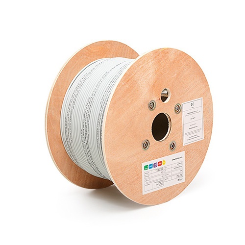 Kábel F/UTP 4x2x0,53 mm Category 6, 250MHz, LSOH, Euroclass Eca