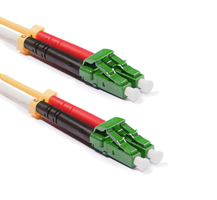 LC/APC-LC/APC Duplex patch k&aacute;bel​, OS2 9/125 &micro;m (ITU-T G.652.D)