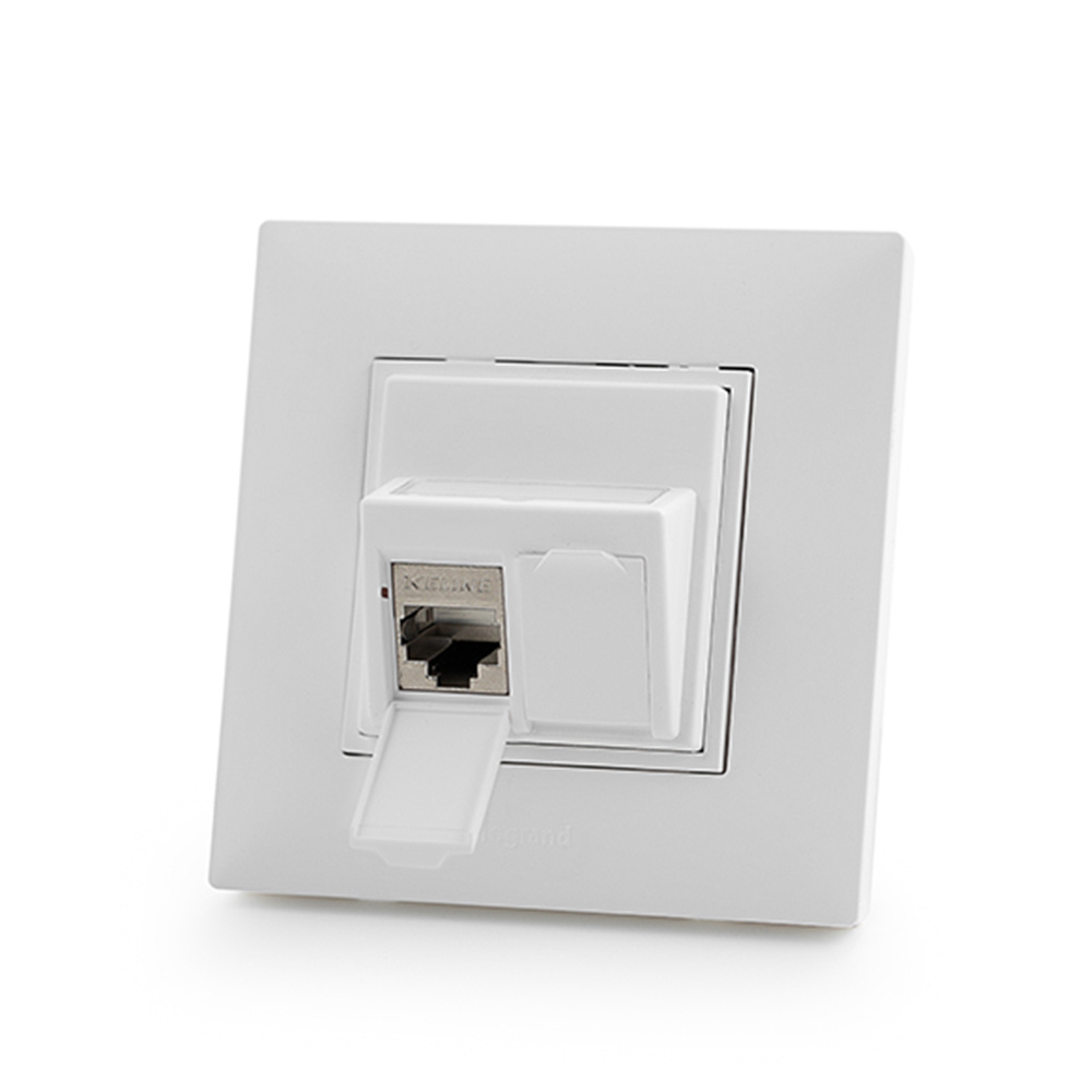 Z&aacute;suvkov&yacute; modul pre Legrand&reg; Nilo&eacute;TM STEP, Category 6, 2xRJ45/u, osaden&yacute;