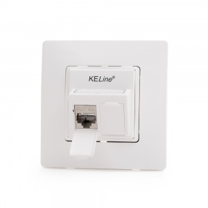 Zásuvkový modul pre Legrand® NiloeTM, Category 6A, 2xRJ45/s, osadený s KEJ-CEA-S-10G&nbsp;